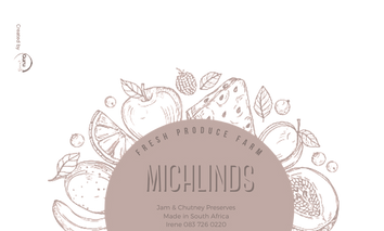 Michlinds Organic Home Goods. 
Home made Jams